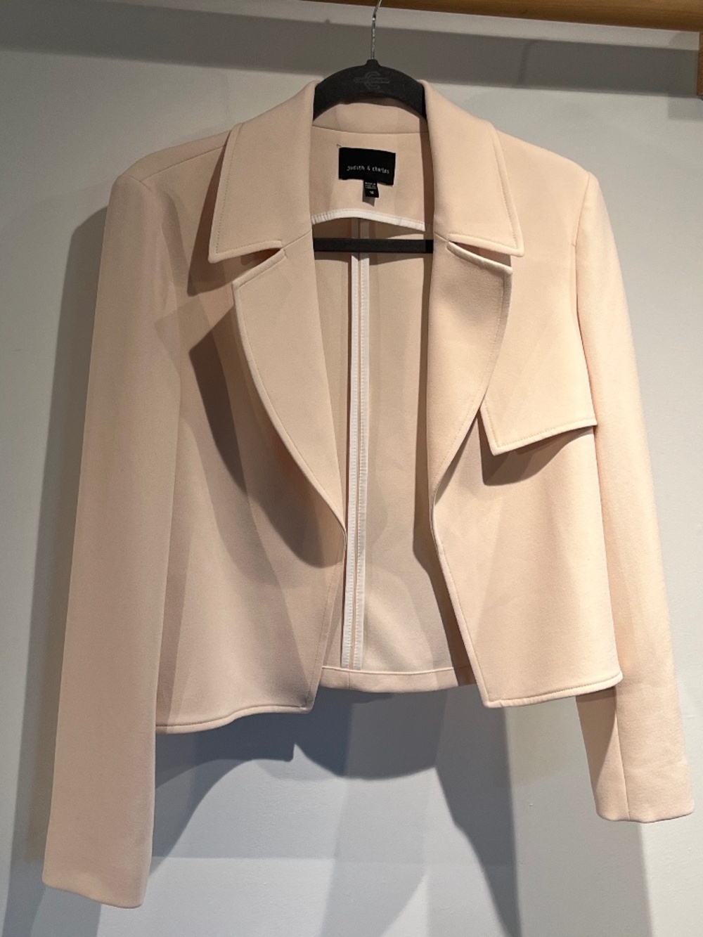 peach/blush Judith and Charles jacket